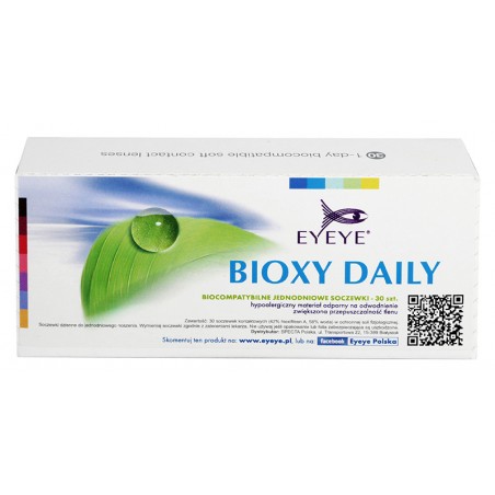 EyEye BIOXY Daily 30szt | Jednodniowe Soczewki