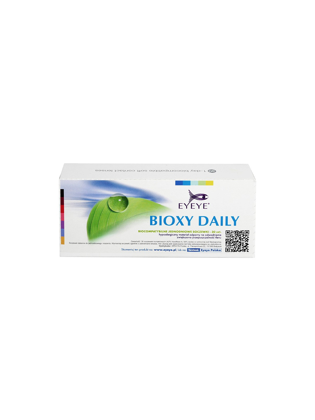 EyEye BIOXY Daily 30szt | Jednodniowe Soczewki