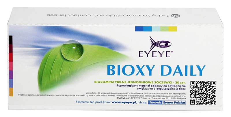Soczewki jednodniowe Eyeye Bioxy Daily 30 szt.