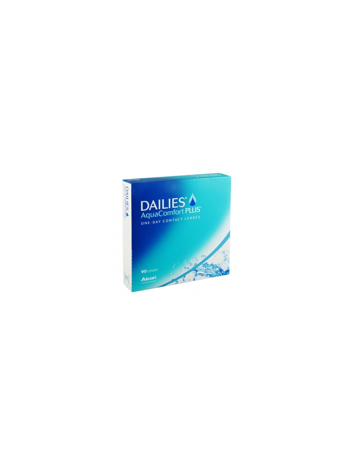 DAILIES Aqua Comfort Plus 90szt | JEDNODNIOWE Szkła