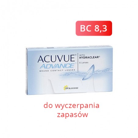 Acuvue Advance 6 szt.  BC 8.3