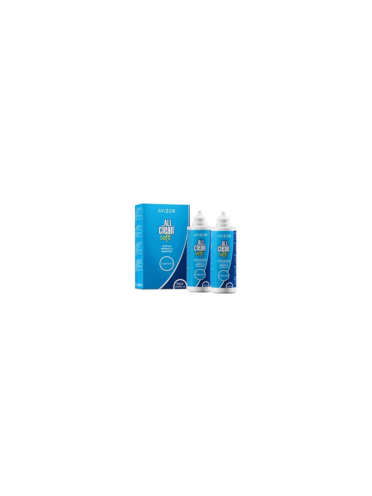 All Clean Soft 2x 350ml | Płyn Do Soczewek | Niskie Ceny