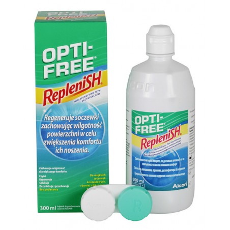 Opti Free Replenish 300ml | Płyn Pielęgnujący Soczewki