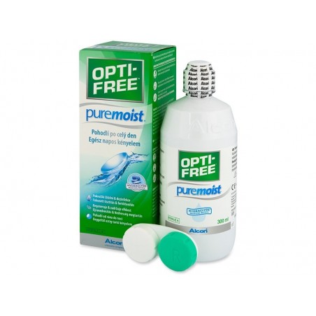 Opti Free PureMoist 300 ml | Płyn do soczewek kontaktowych