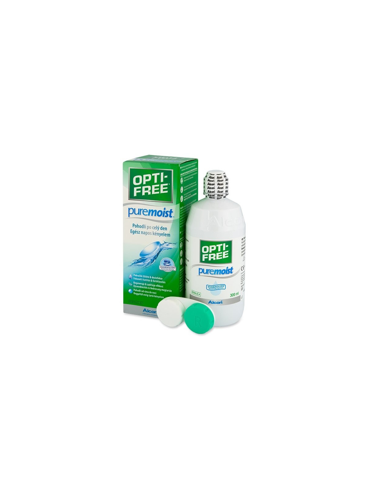 Opti Free PureMoist 300 ml | Płyn do soczewek kontaktowych