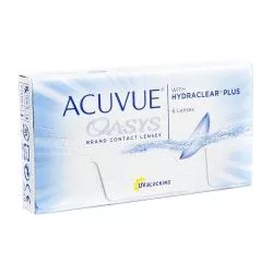 Soczewki kontaktowe Acuvue Oasys 6 sztuk