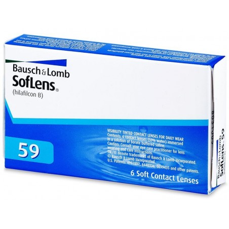Soczewki Soflens 59 - 6szt. | Bausch & Lomb | Szkła Kontaktowe