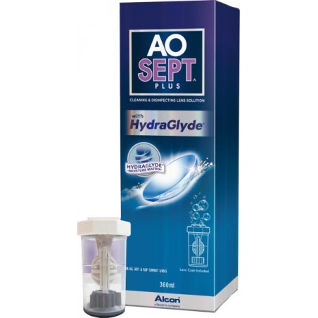 AOSept HydraGlyde 360ml | Płyn Pielęgnujący Soczeweki