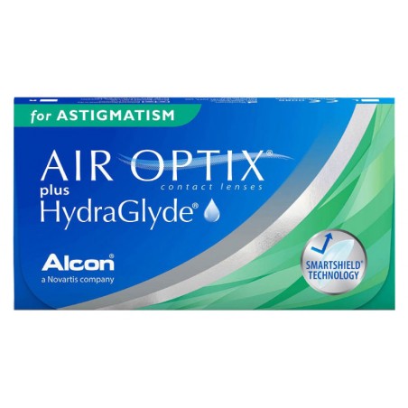 Soczewki miesięczne Air Optix Plus HydraGlyde for Astigmatism 6 szt.