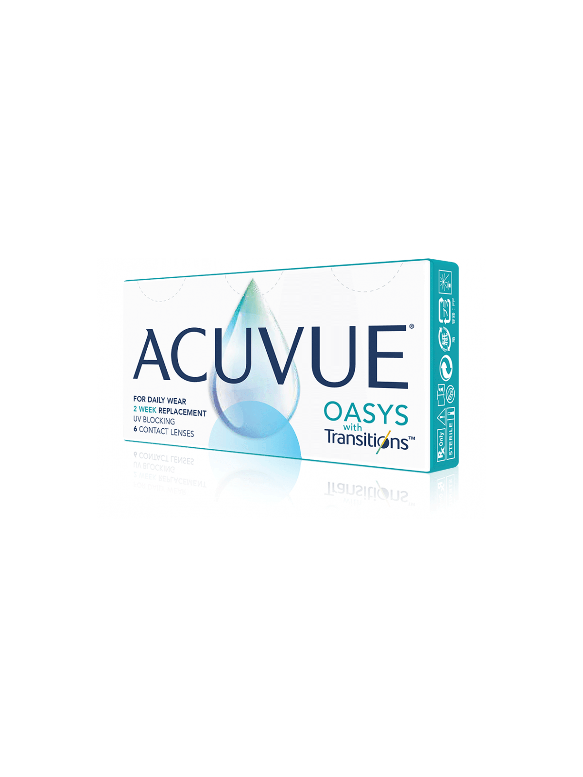 Soczewki dwutygodniowe ACUVUE® OASYS with Transitions™ 6 szt.