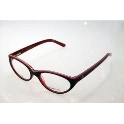  Oprawki okularowe Lorenzo KB13589 C1 czarno-czerwone